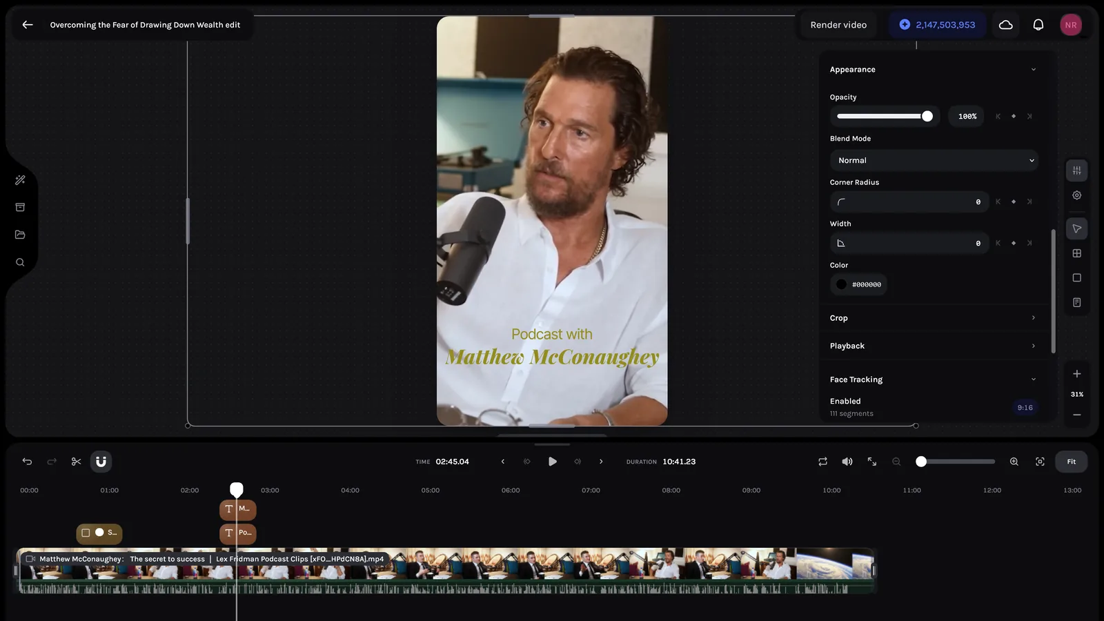 Web Video Editor preview